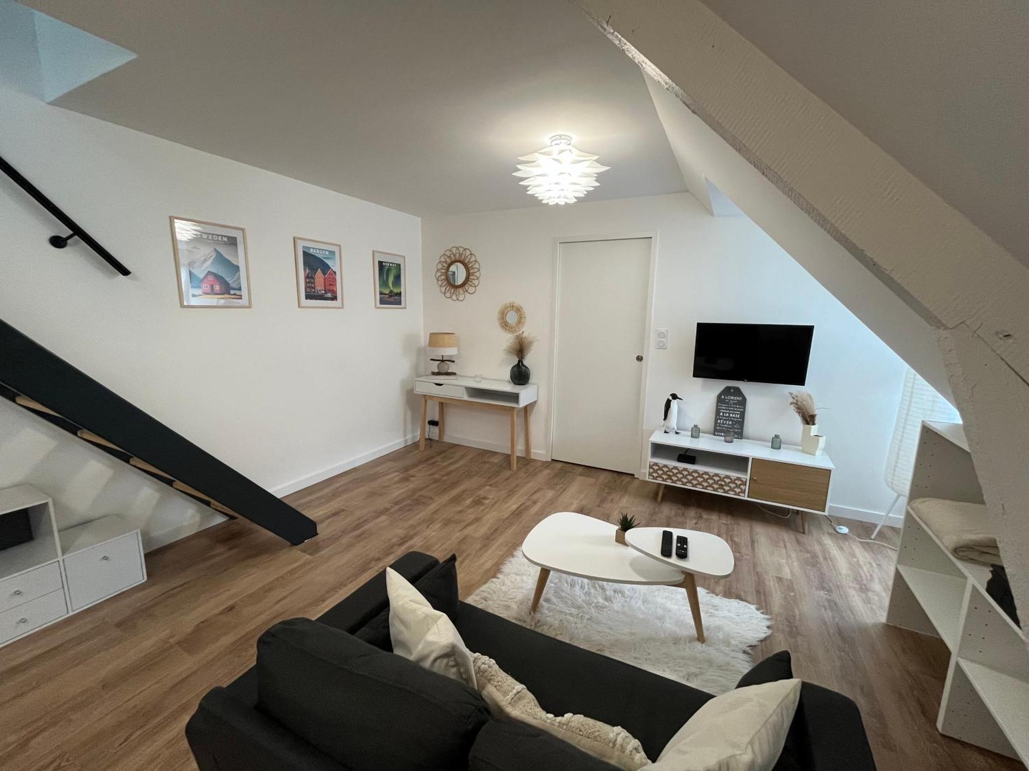 Studio Scandinave - Hyper Centre Lorient Exterior foto
